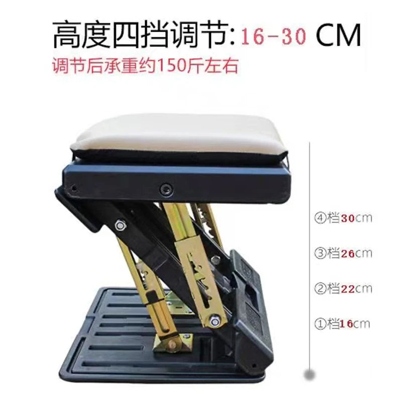 Adjustable Footrest Max-load 120lbs With Removable Soft Foot Rest Pad Stool For Car Under Desk Home Train 4-level Height Adjust