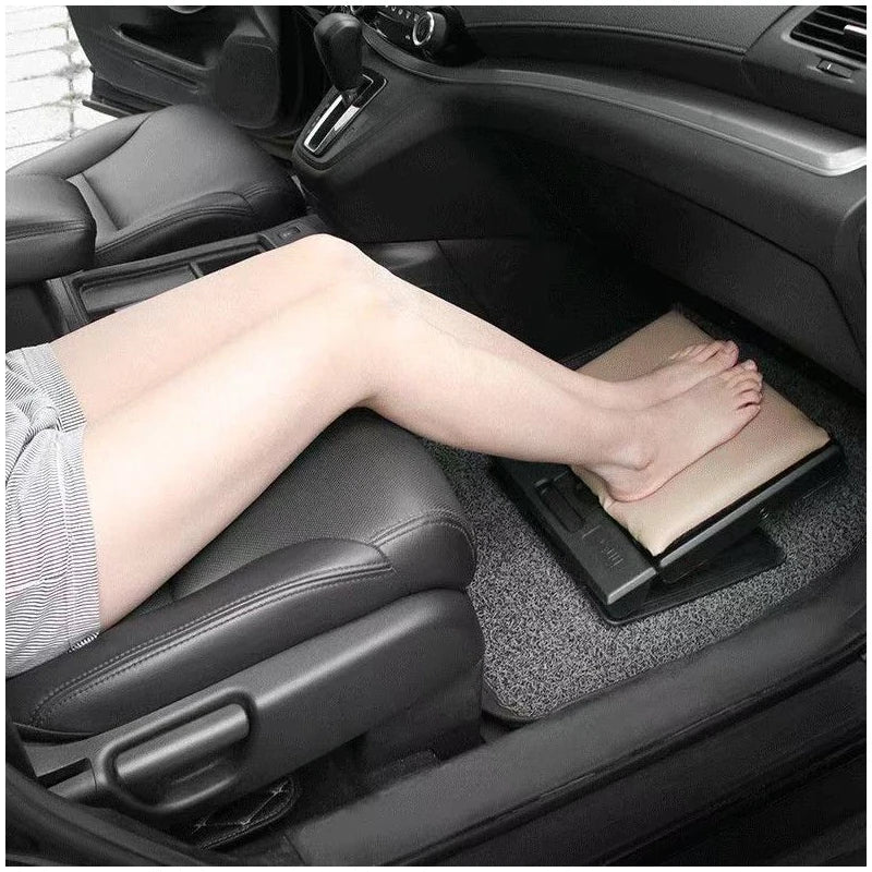 Adjustable Footrest Max-load 120lbs With Removable Soft Foot Rest Pad Stool For Car Under Desk Home Train 4-level Height Adjust