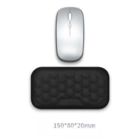 Keyboard wrist Rest Memory Foam Keyboard Mouse wrist Rest Ergonomic Design Wrist Pad for Computer Keyboard Laptop Wrist