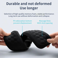 Keyboard wrist Rest Memory Foam Keyboard Mouse wrist Rest Ergonomic Design Wrist Pad for Computer Keyboard Laptop Wrist