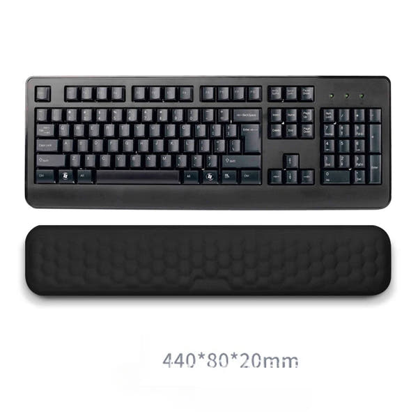 Keyboard wrist Rest Memory Foam Keyboard Mouse wrist Rest Ergonomic Design Wrist Pad for Computer Keyboard Laptop Wrist
